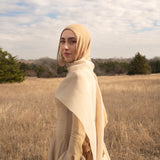 Beige Yasmin Gown