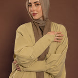 Desert Khaki Loop Abaya