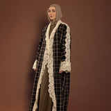 Espresso Lace Abaya