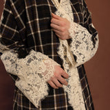 Espresso Lace Abaya