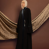 Navy Beaded Kimono