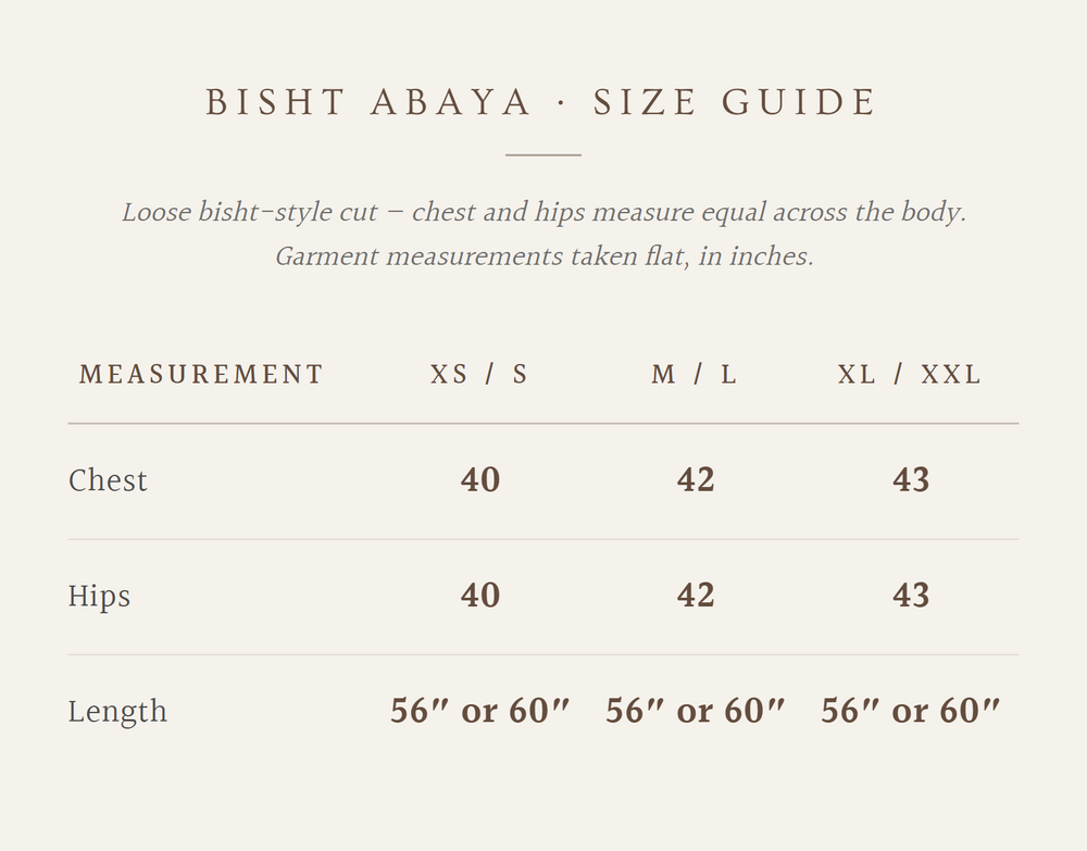 Size Guide