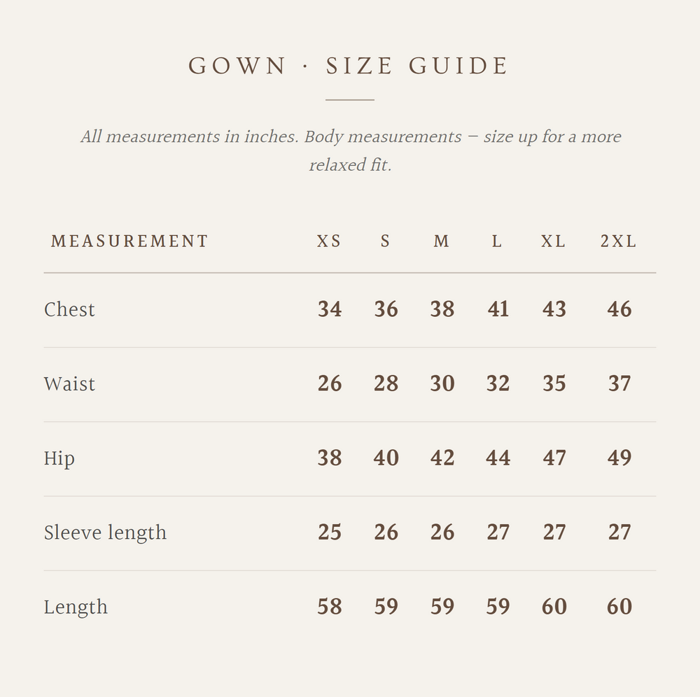 Size Guide